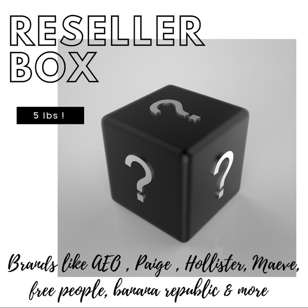 Reseller clothing box 9 items 5 lbs of clothing